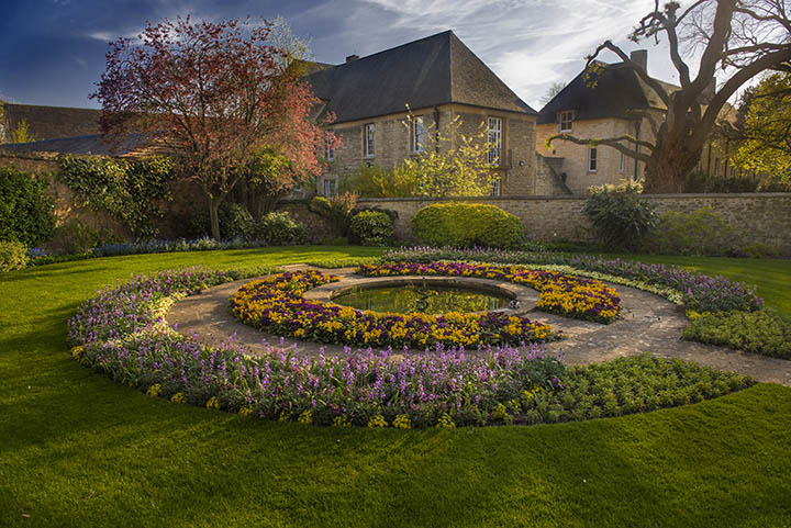 In the Christ Church Garden