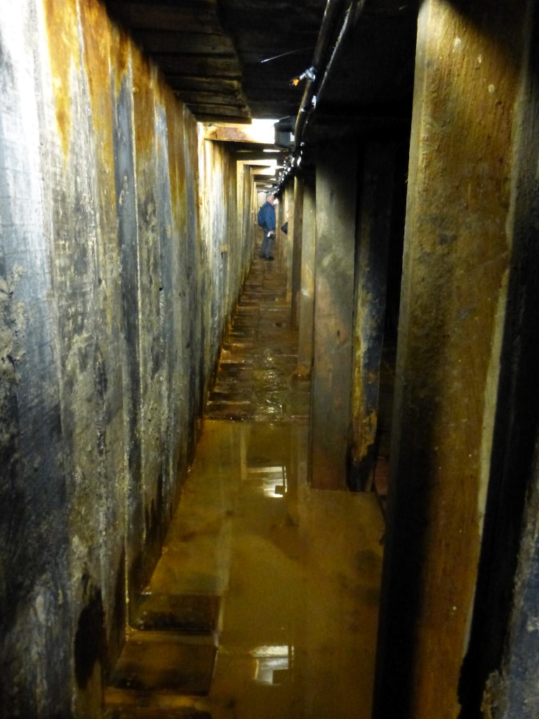 Down in the tunnel