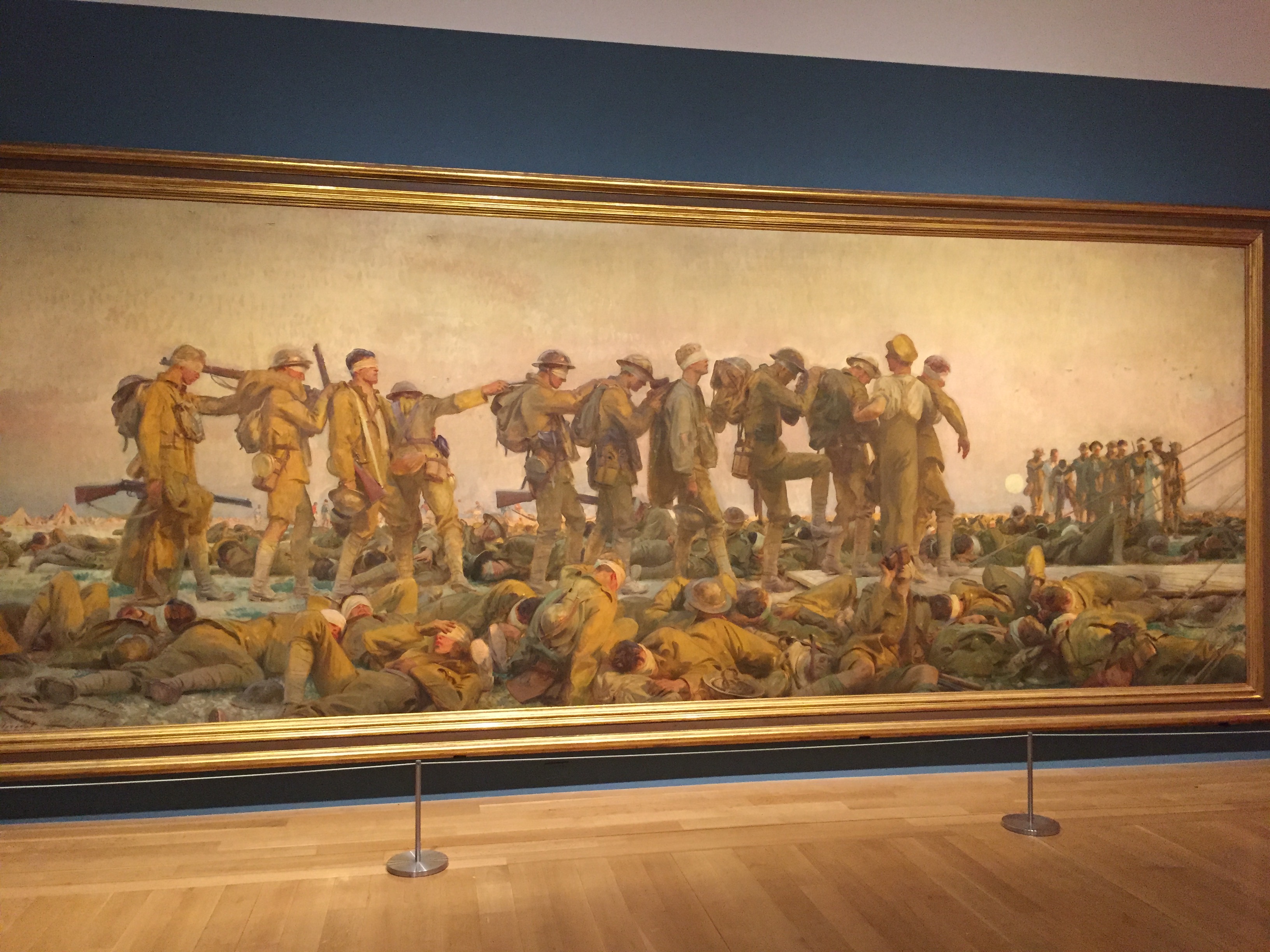 John Singer Sargent painting of gas attack.jpg