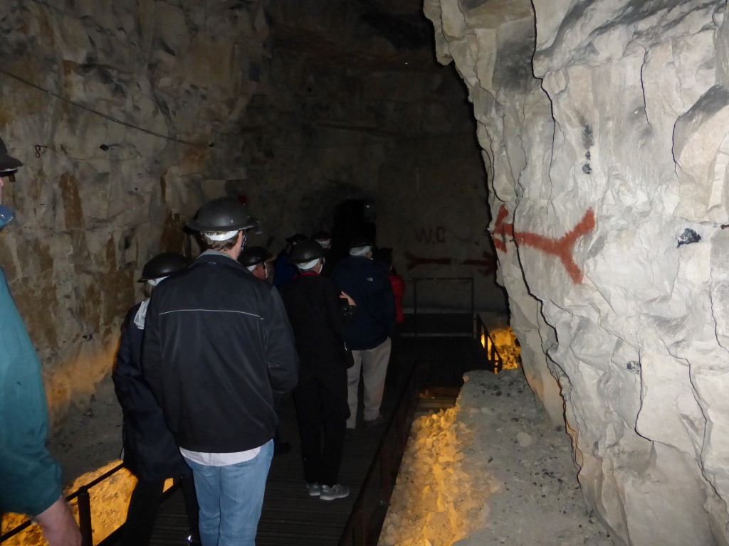 In tunnel