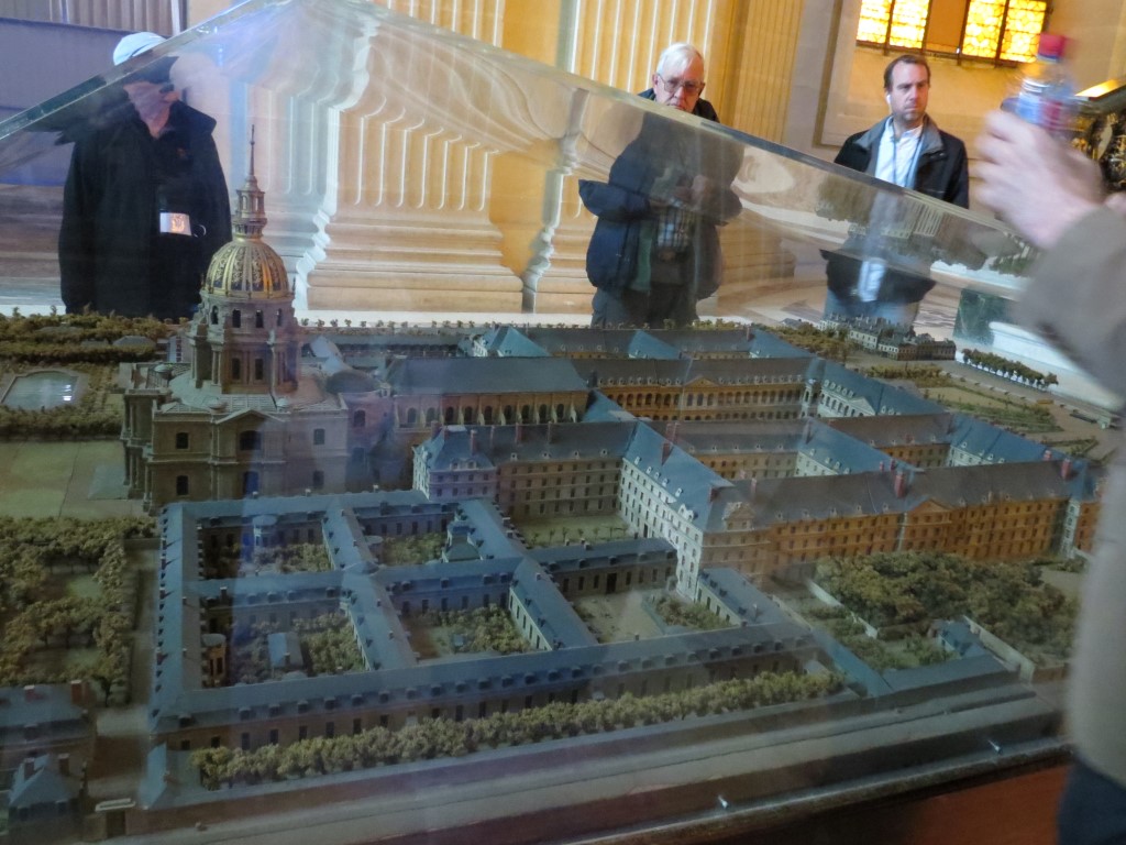 Layout of Hotel des Invalides