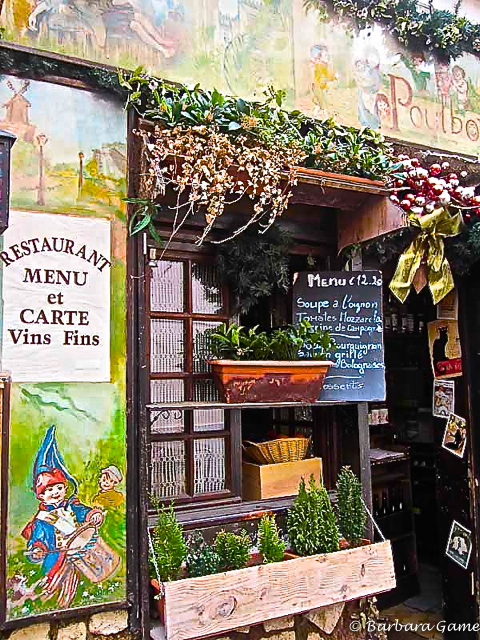 Montmartre cafe