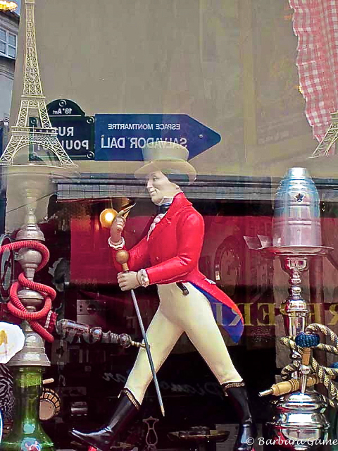 Montmartre,  window display