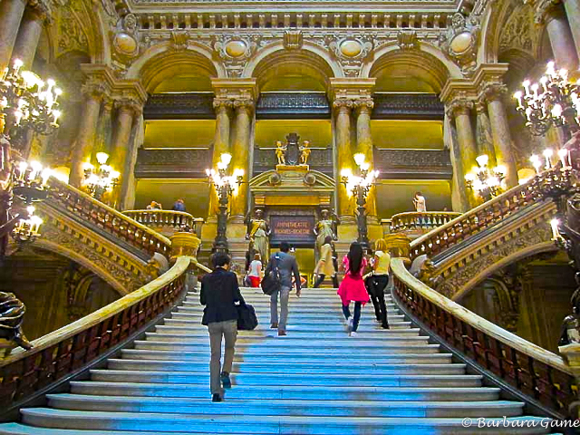 Grand staircase, Paris Opera