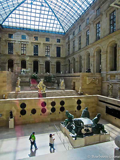 Paris, Louvre interior