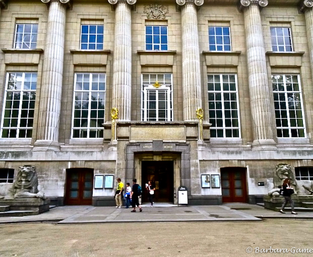 British Museum - back entrance