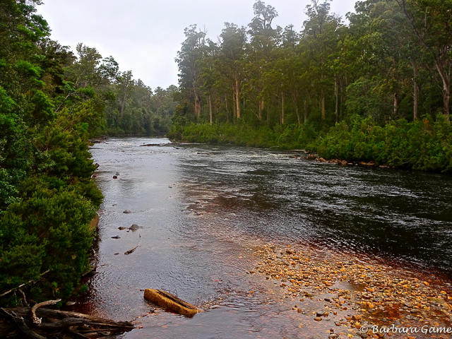 The Huon River, southern Tasmania, 2017