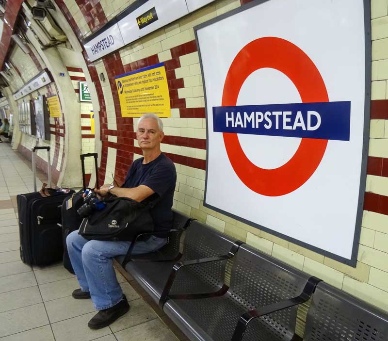 Leaving Hampstead for London