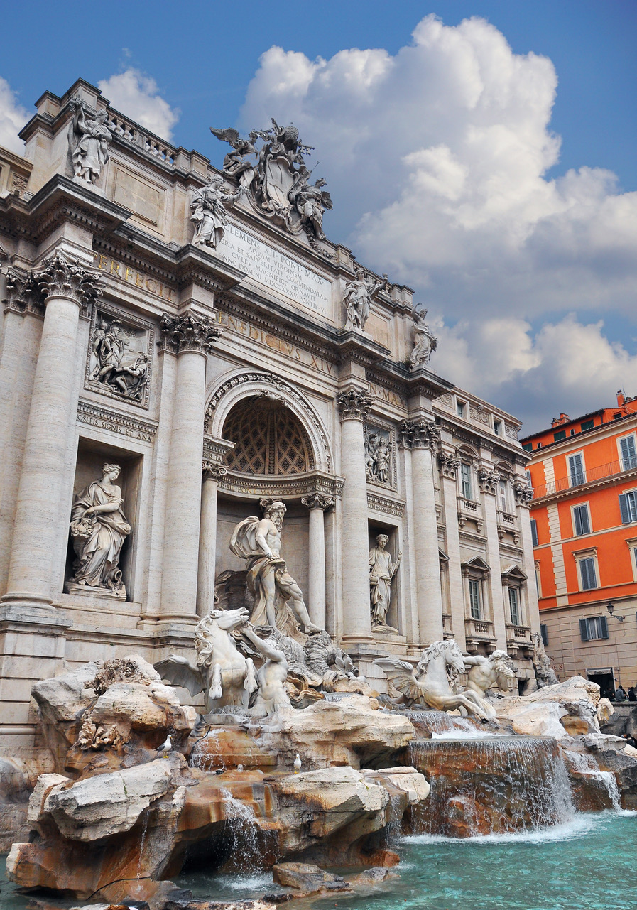 Trevi Fountain in Rome