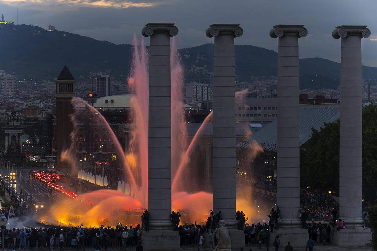 The Montjuc Magic Fountain, Barcelona