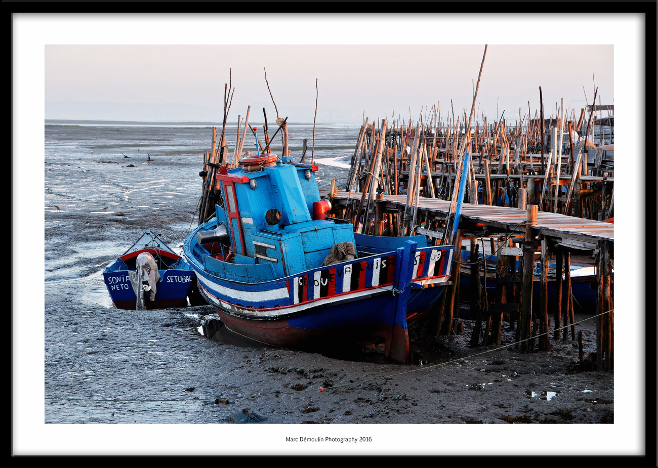 Palafittic harbour, Carrasqueira, Portugal 2016