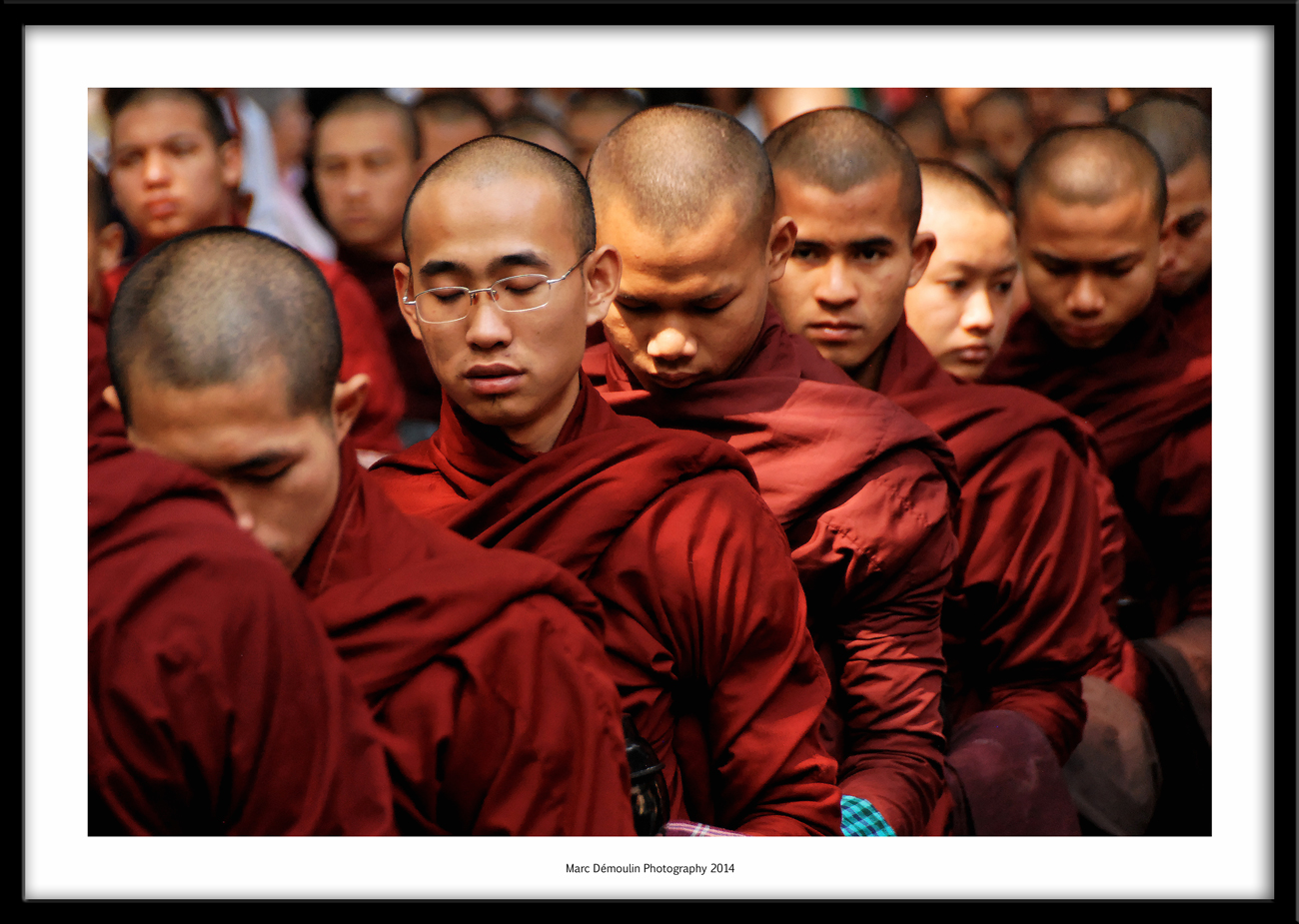 Young monks, Mandalay, Burma 2014