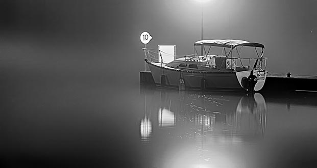 Docked In Night Fog P1210628-30