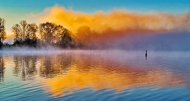 Rideau Canal Sunrise Fog P1260084