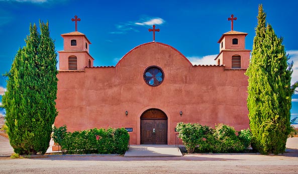 Old Mission-Style Catholic Church 73575