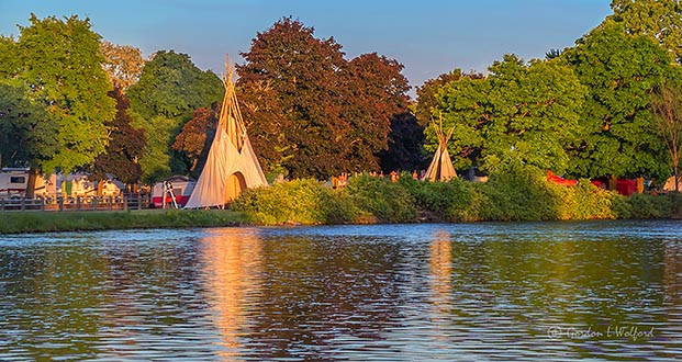 Tipis At Sunrise P1310695-7
