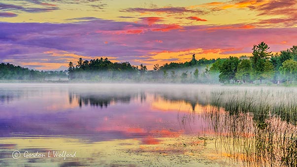 Otter Lake At Sunrise P1330569-71