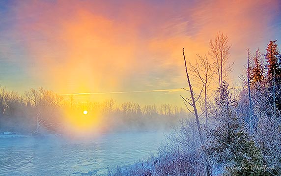 Misty Rideau River Sunrise P1040759-65