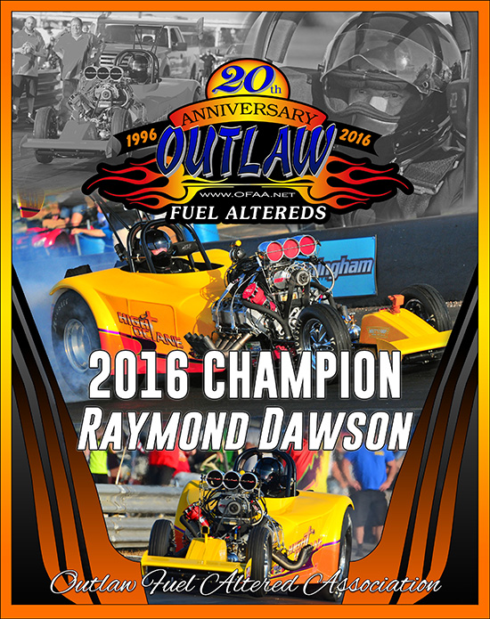 Raymond Dawson 2016 OFAA Champion Plaque