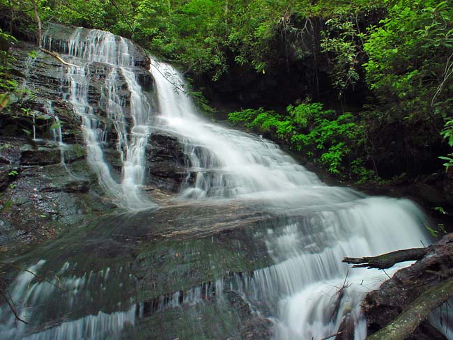 waterfall on Bee Cove Creek