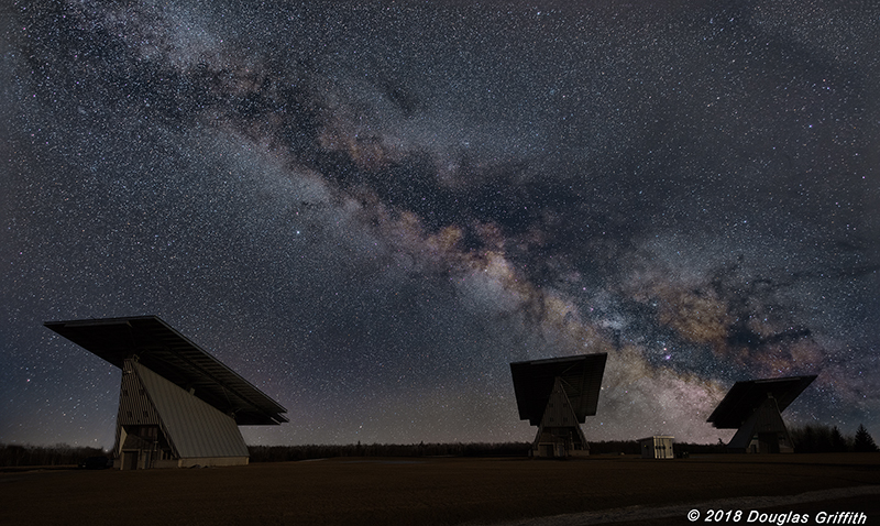 Early Morning Milky Way over Beckwith Township Solar Site
