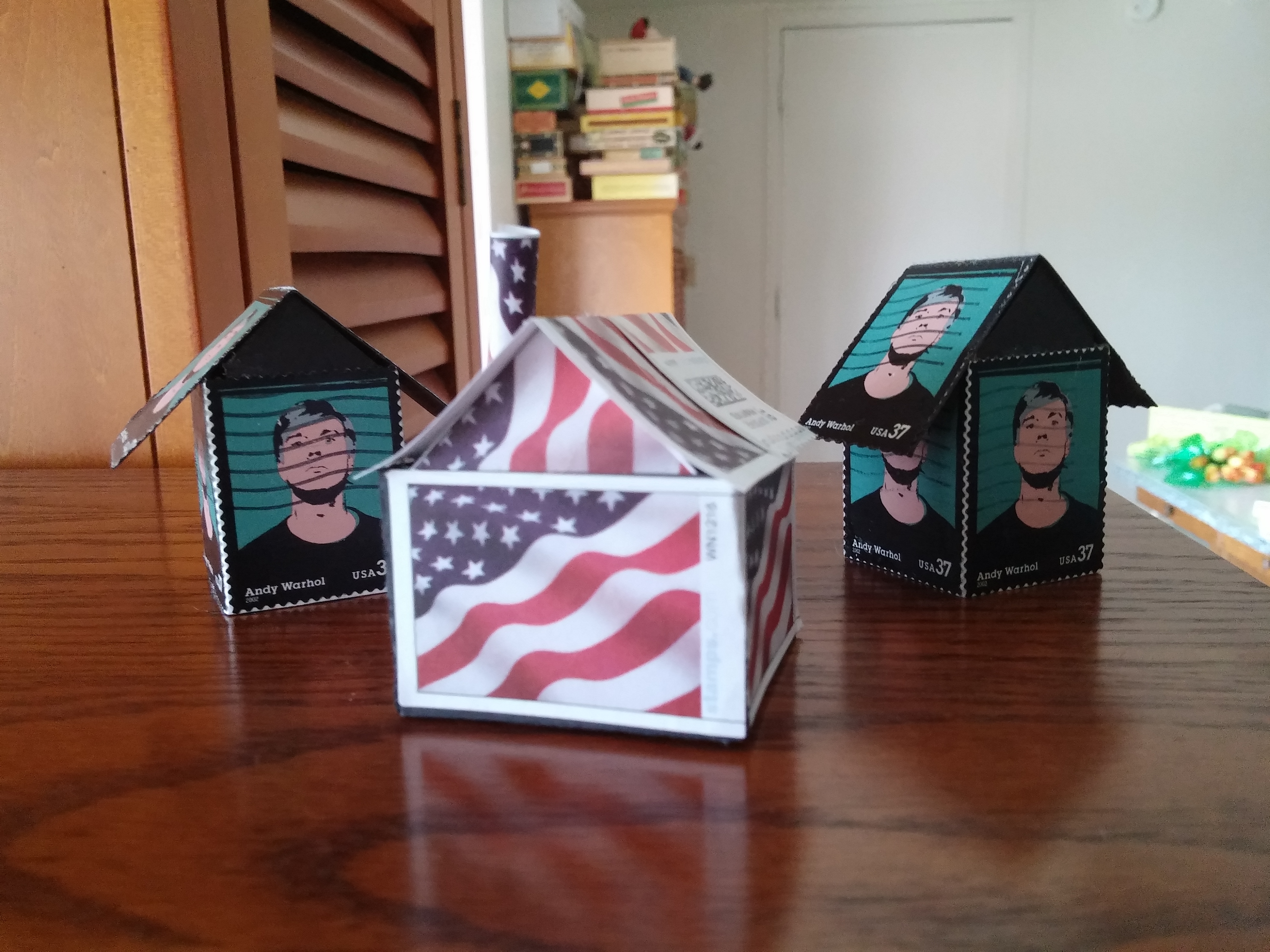 Stamp Houses... made per order