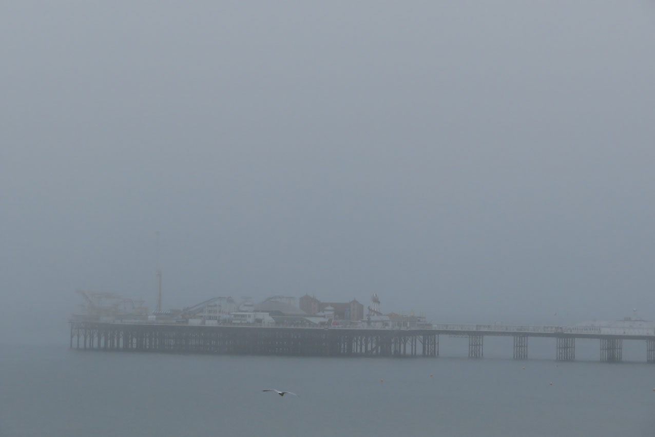 Misty Brighton Pier