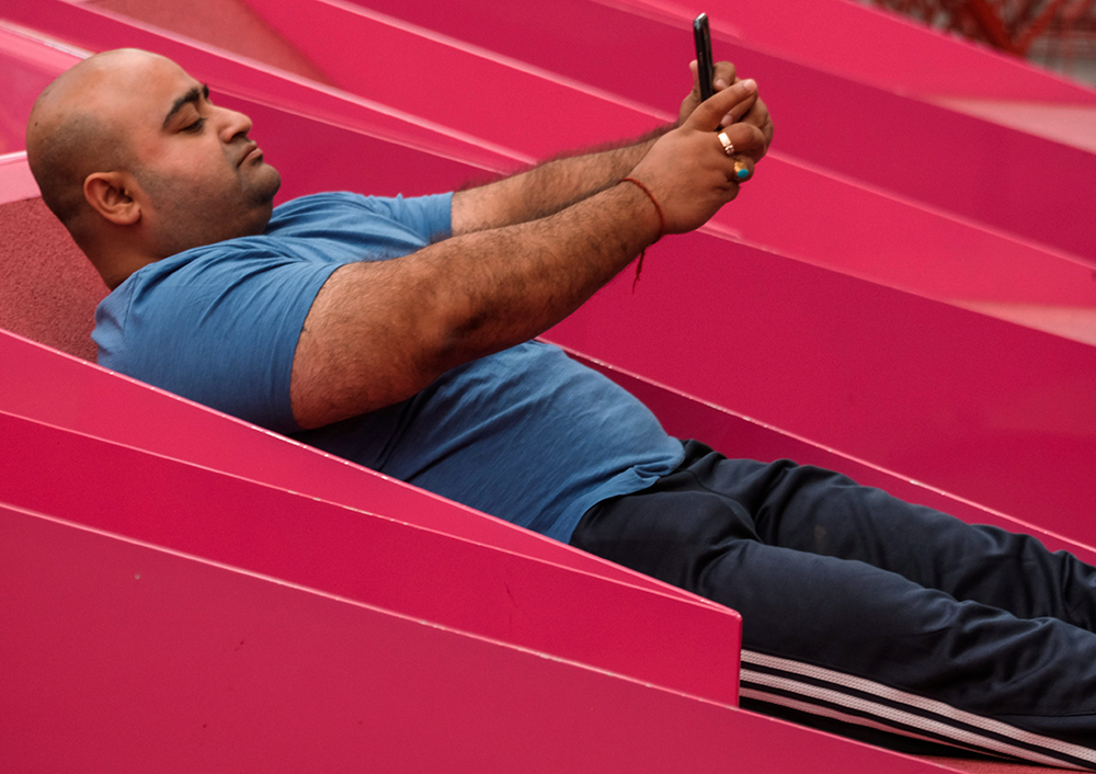 Selfie, Times Square, New York City, New York, 2016