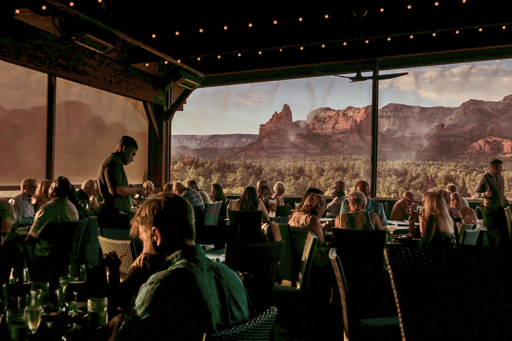 Dining or dreaming? The Mariposa, Sedona, Arizona