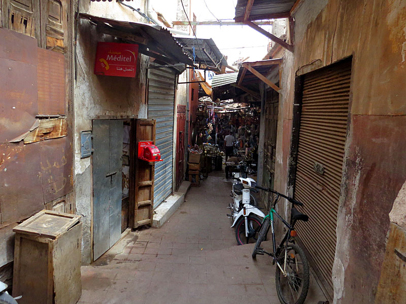 Ballade dans le souk de Marrakech