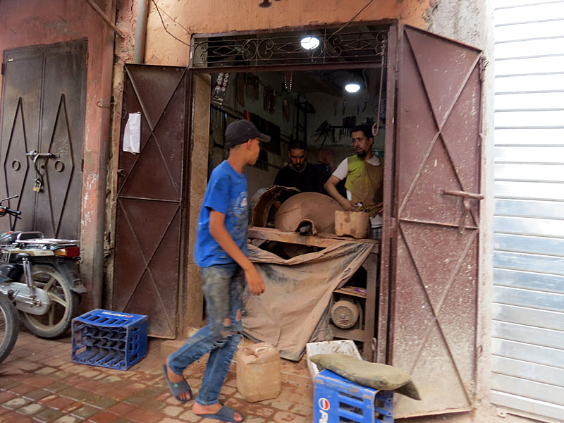 Ballade dans le souk de Marrakech
