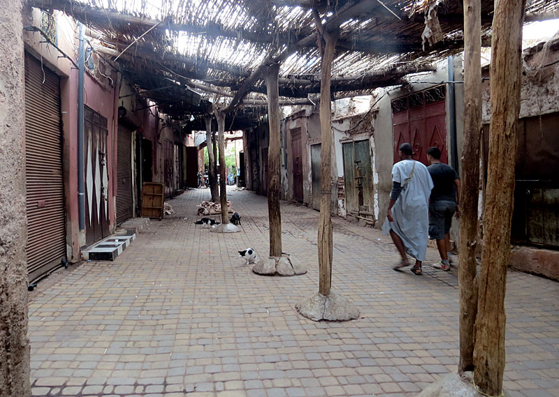 Ballade dans le souk de Marrakech