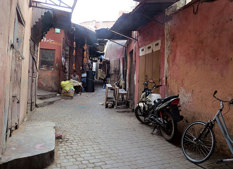 Ballade dans le souk de Marrakech