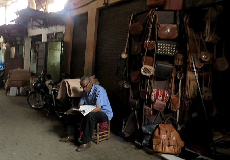 Ballade dans le souk de Marrakech