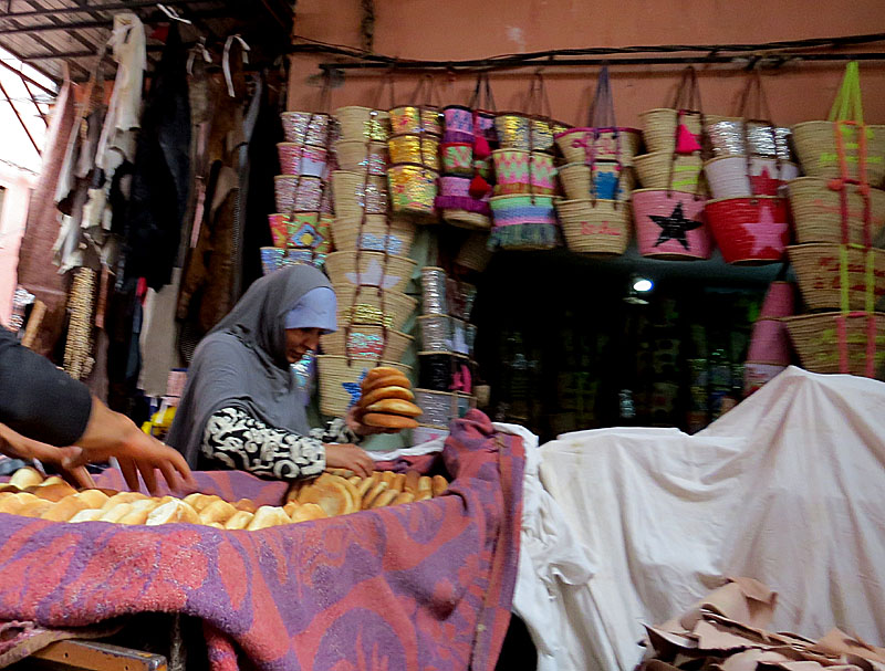 Ballade dans le souk de Marrakech