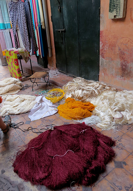 Ballade dans le souk de Marrakech