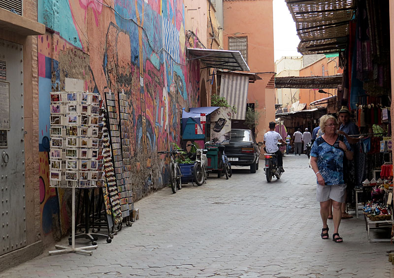 Ballade dans le souk de Marrakech
