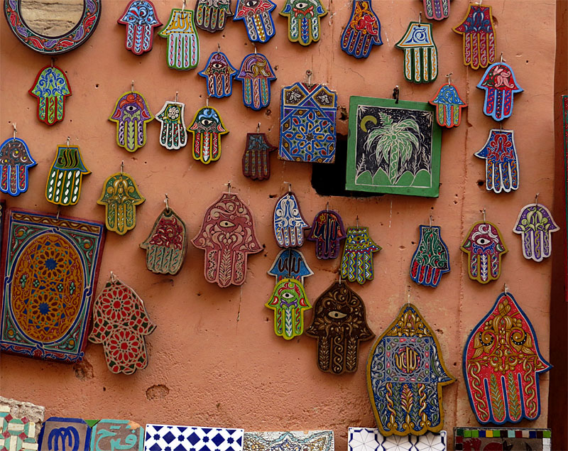 Ballade dans le souk de Marrakech