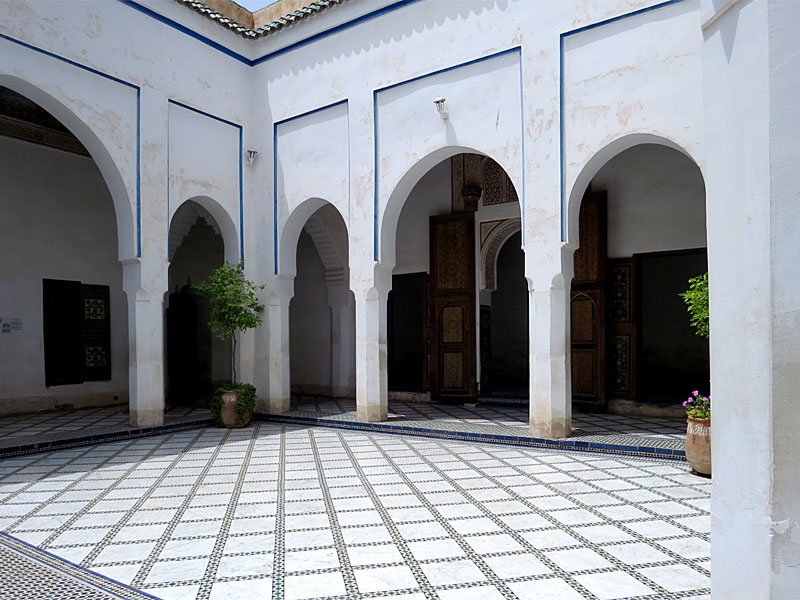 Palais Bahia,Mdina de Marrakech