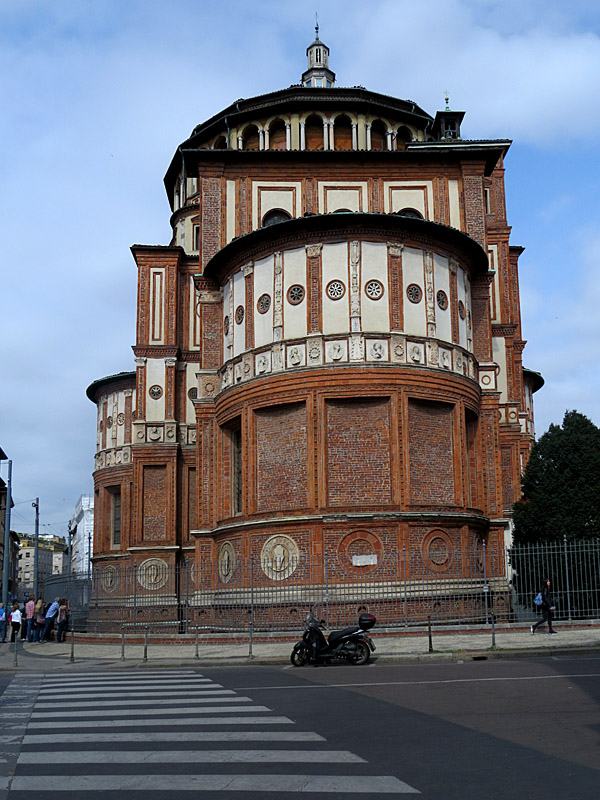 L'GLISE SANTA MARIA DELLA GRAZIA et La dernire scne de L. de Vinci