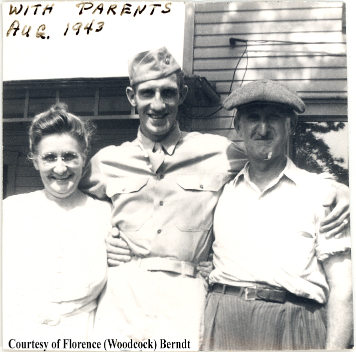 Milton with Parents 1943