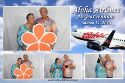 AQʻOhana 10th Reunion Photo Booth