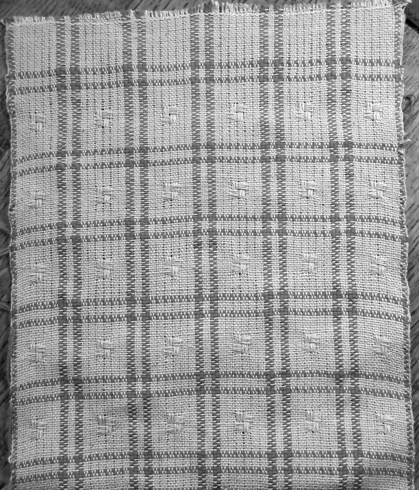 spot weave check sample 01 20139020 BW