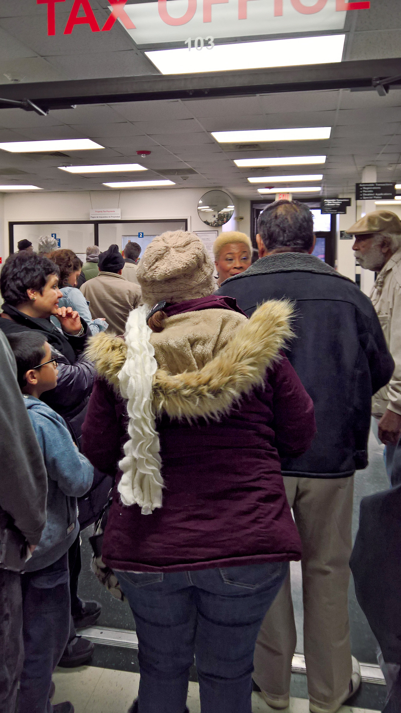 Monique Angel at Harris County Tax office