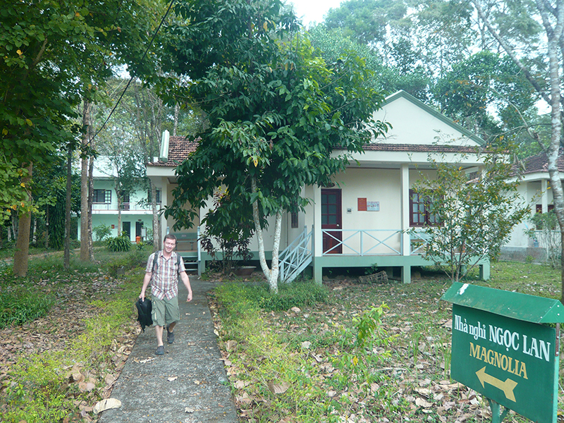 Our lodging at Cat Tien