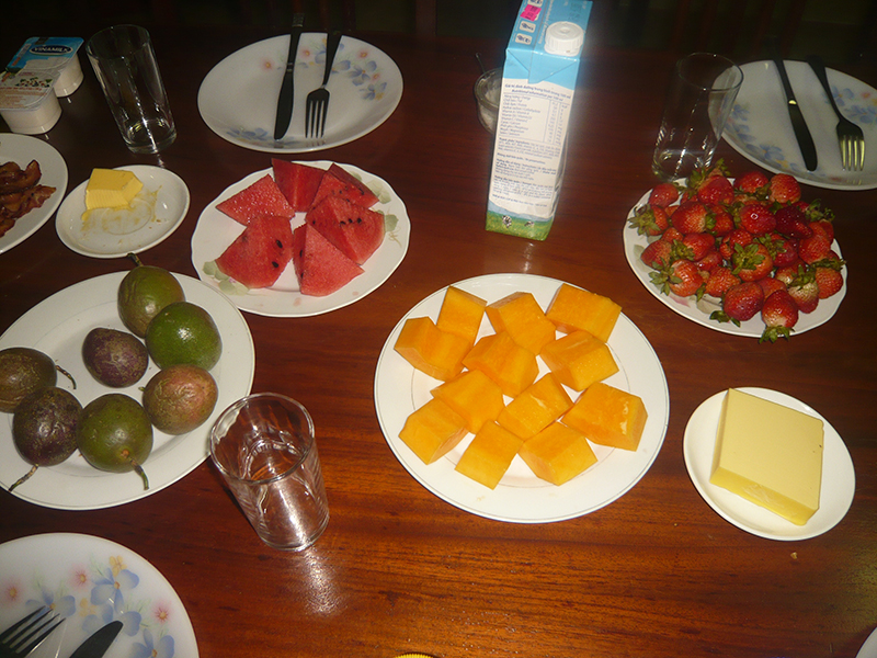 Part of breakfast at Dalat