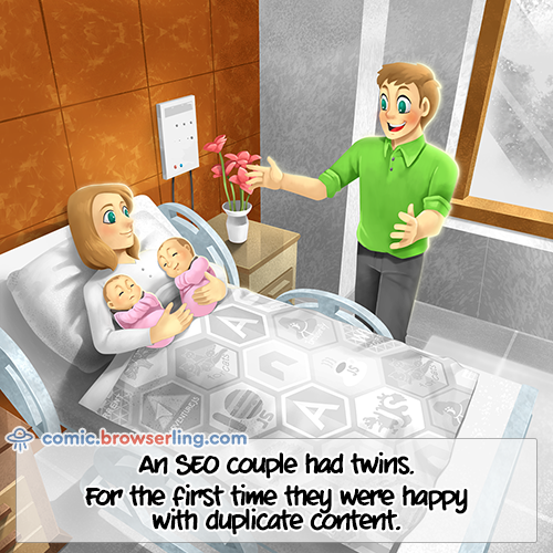 Twins - Jokes about programmers, web development, and web browsers