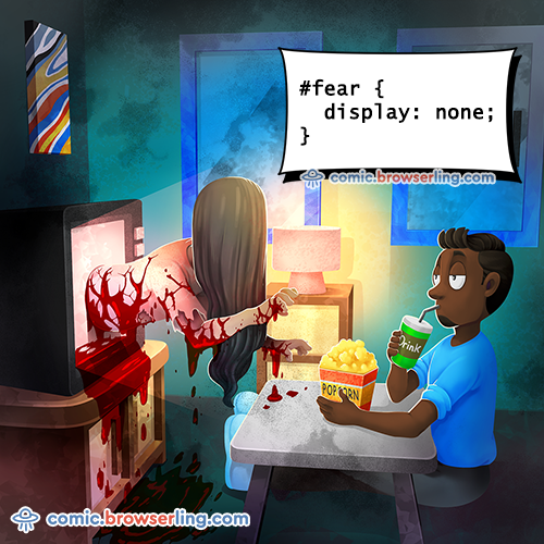 Fear - Jokes about programmers, web development, and web browsers