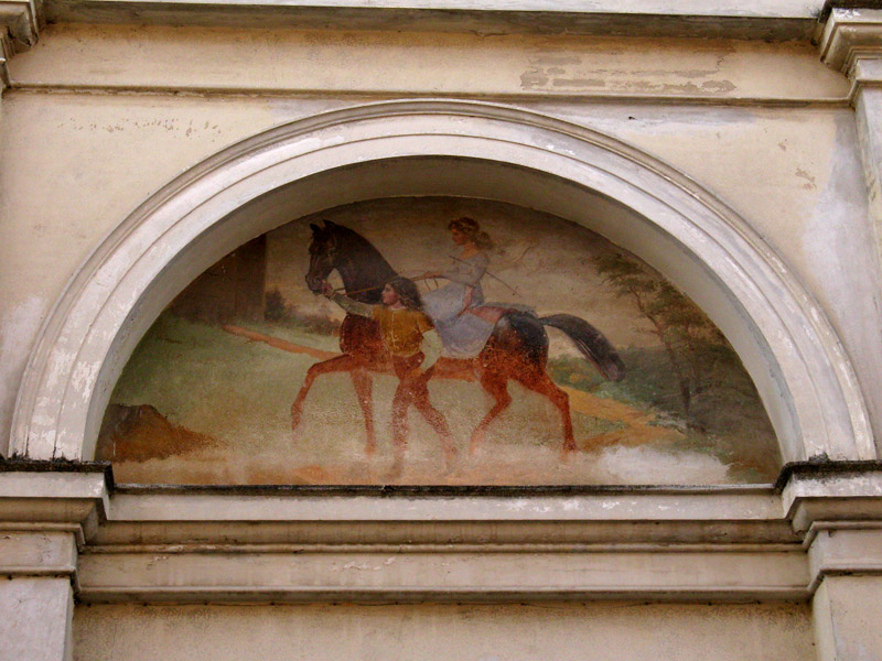 Fresco over Theater Doorway8964