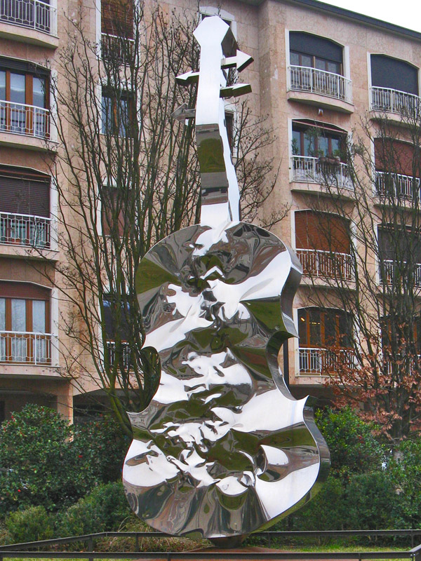 Sculpture on Grounds of the Violin Museum9250